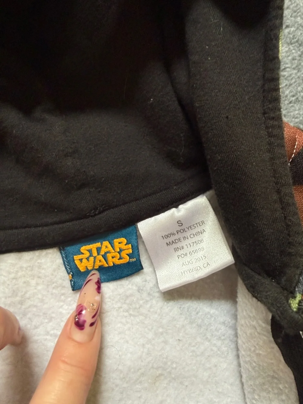 Star Wars Yoda Hoodie Boys Sz S Collectors Piece Comic Jedi‎
